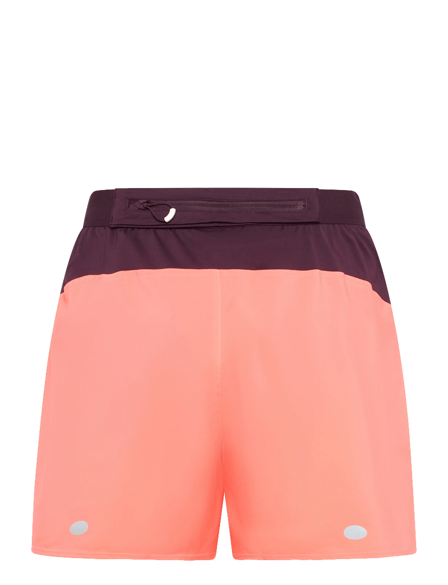 Asics - FUJITRAIL ALL OVER PRINT 5IN SHORT - laufshorts - blazing coral/dark aubergine - 1
