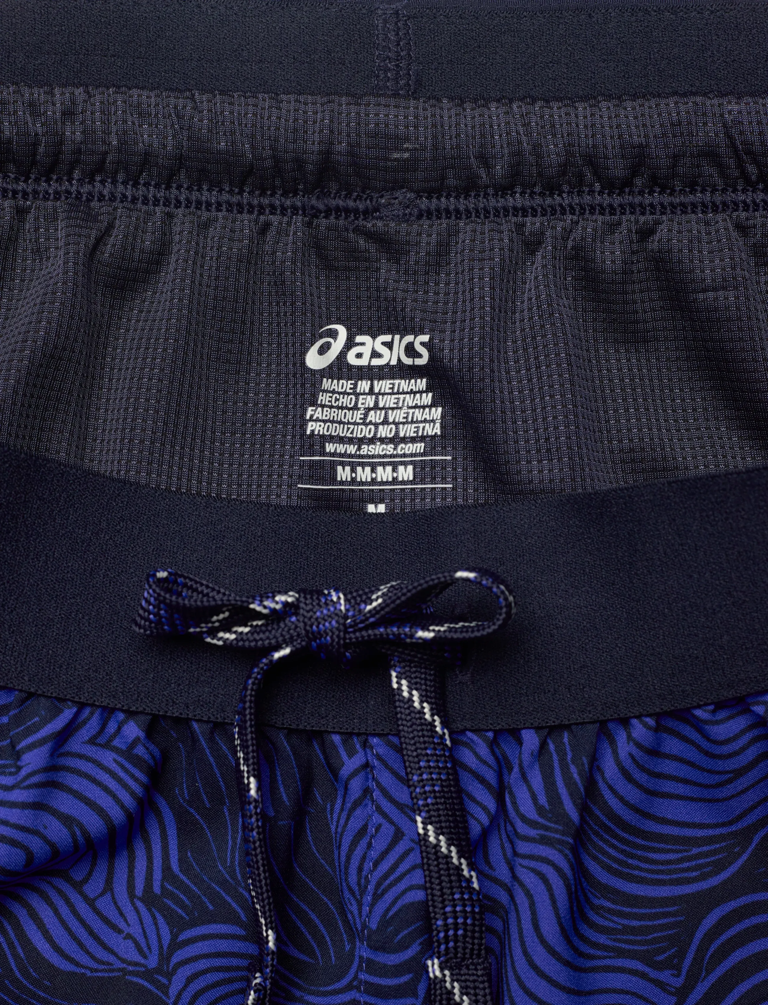 Asics - FUJITRAIL ALL OVER PRINT 5IN SHORT - löparshorts - midnight/cobalt burst/cream - 2