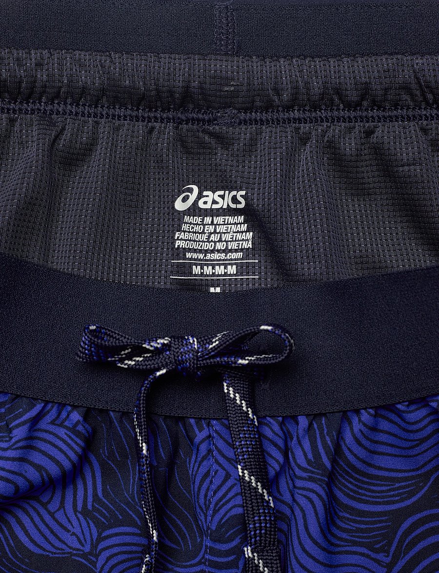 Asics - FUJITRAIL ALL OVER PRINT 5IN SHORT - laufshorts - midnight/cobalt burst/cream - 2