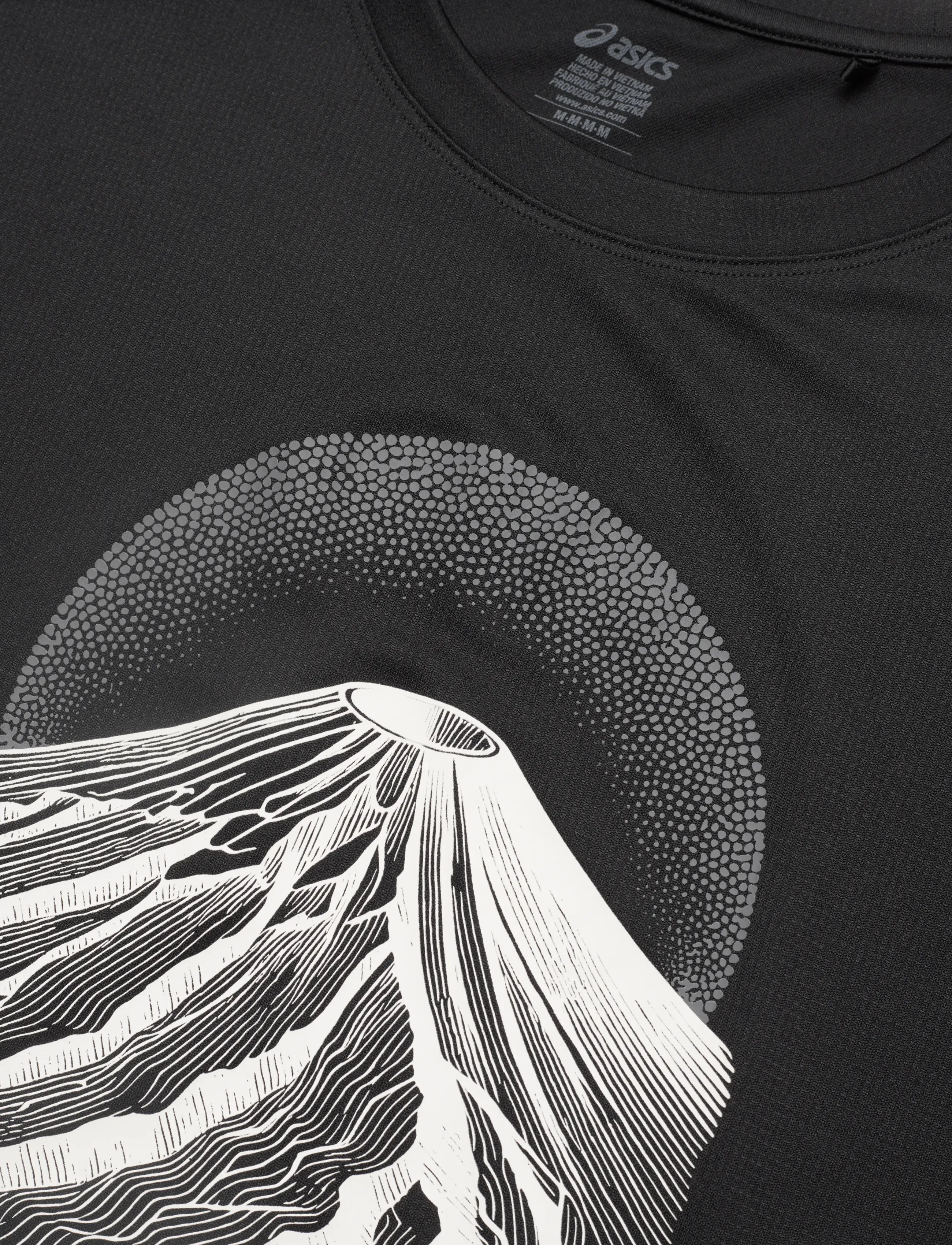 Asics - FUJITRAIL LOGO SS TOP - t-shirts - performance black/cream/carbon - 2