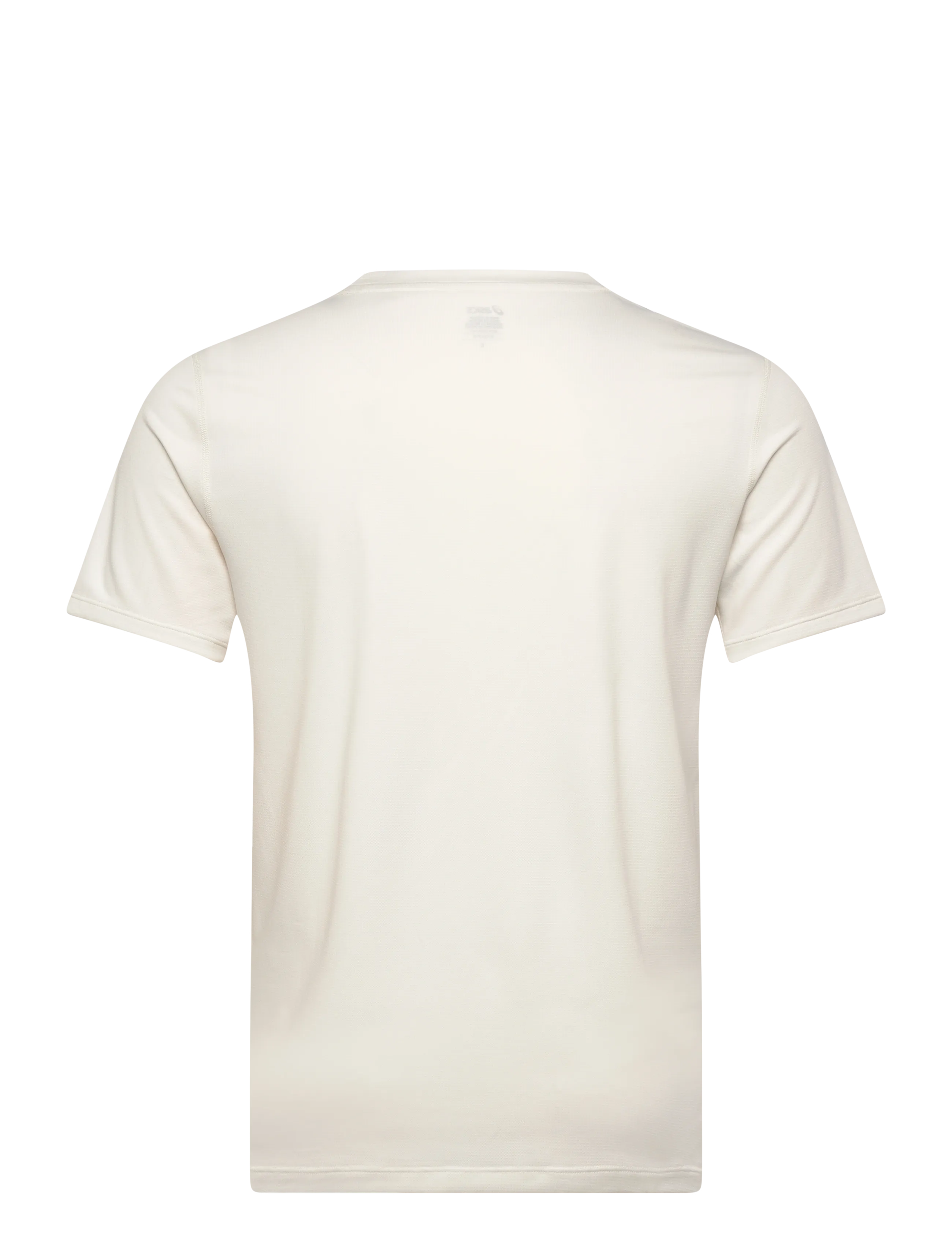 Asics - FUJITRAIL LOGO SS TOP - t-shirts - cream/cobalt burst/cool grey - 1