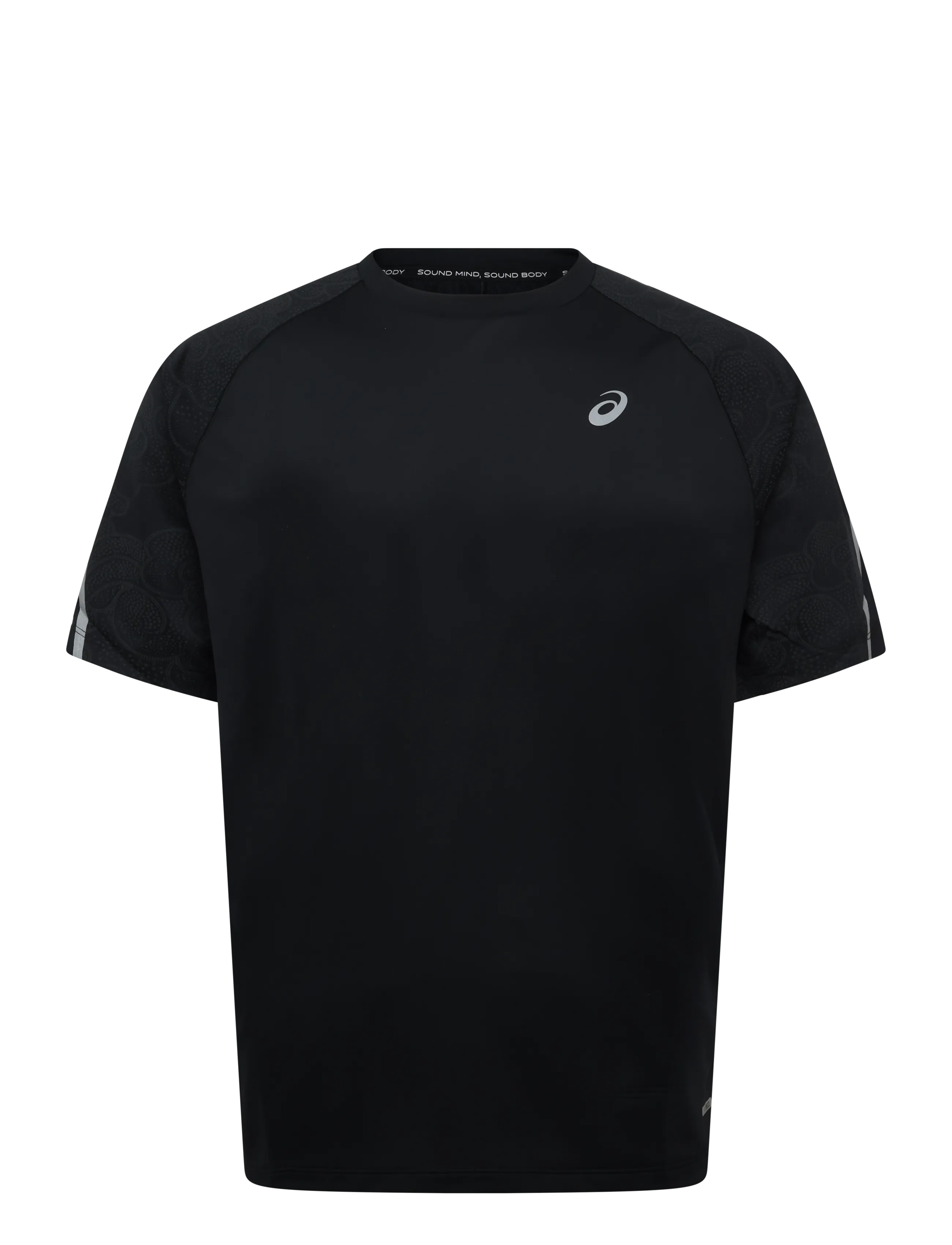 Asics ROAD LITE-SHOW SS TOP - Tops - PERFORMANCE BLACK / black