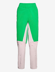 TRACK PANT - CILANTRO/WATERSHED ROSE