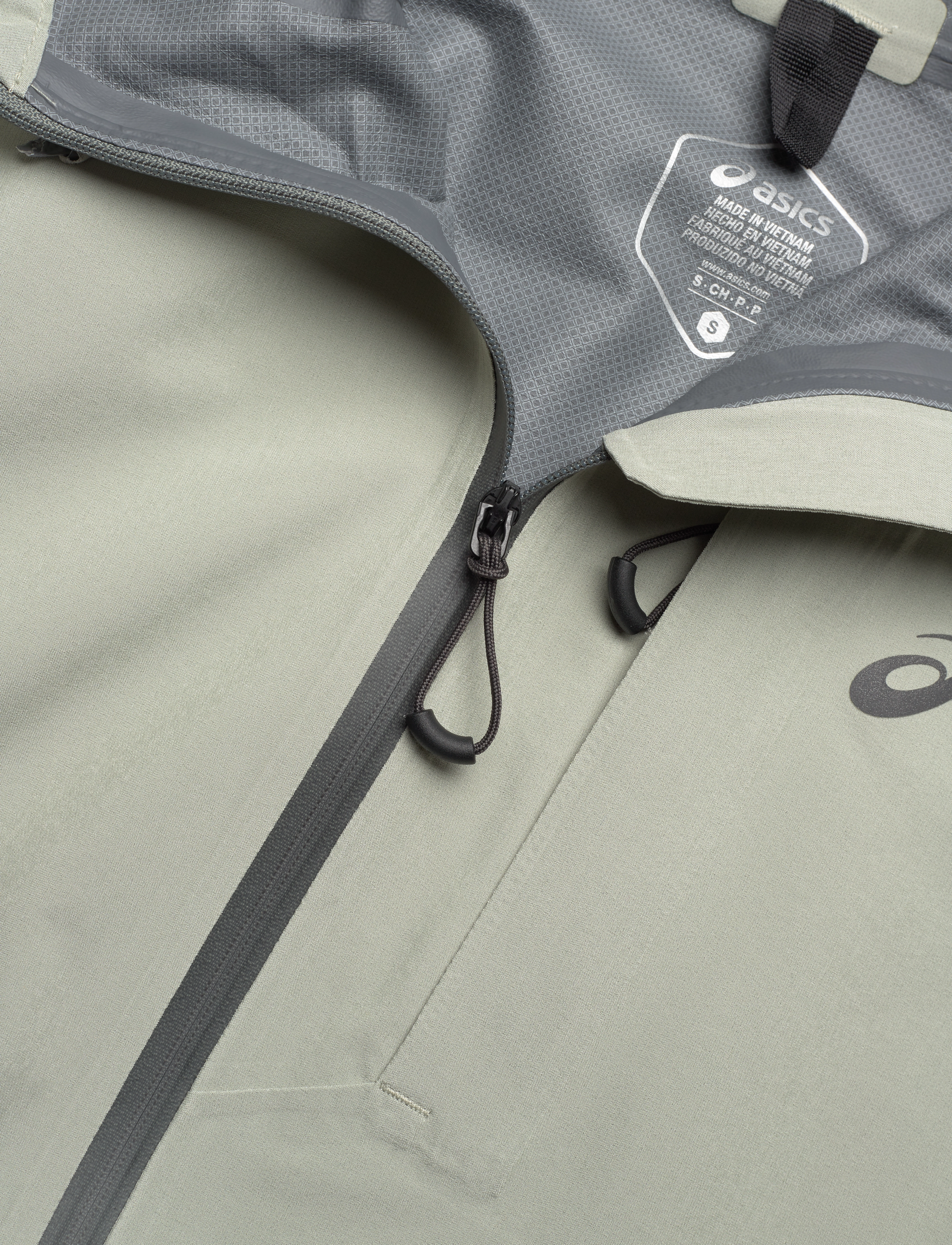 Asics - ACCELERATE WATERPROOF 2.0 JACKET - olive grey - 2