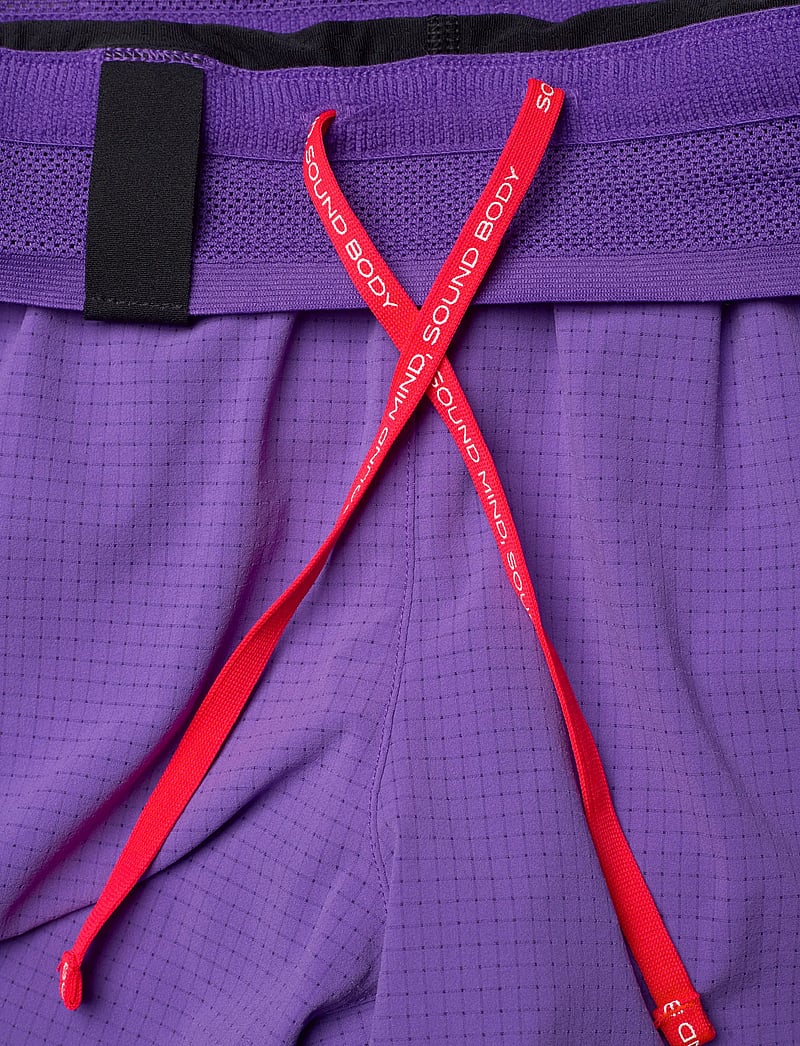 Asics - METARUN SPLIT SHORT - löparshorts - edo purple - 2