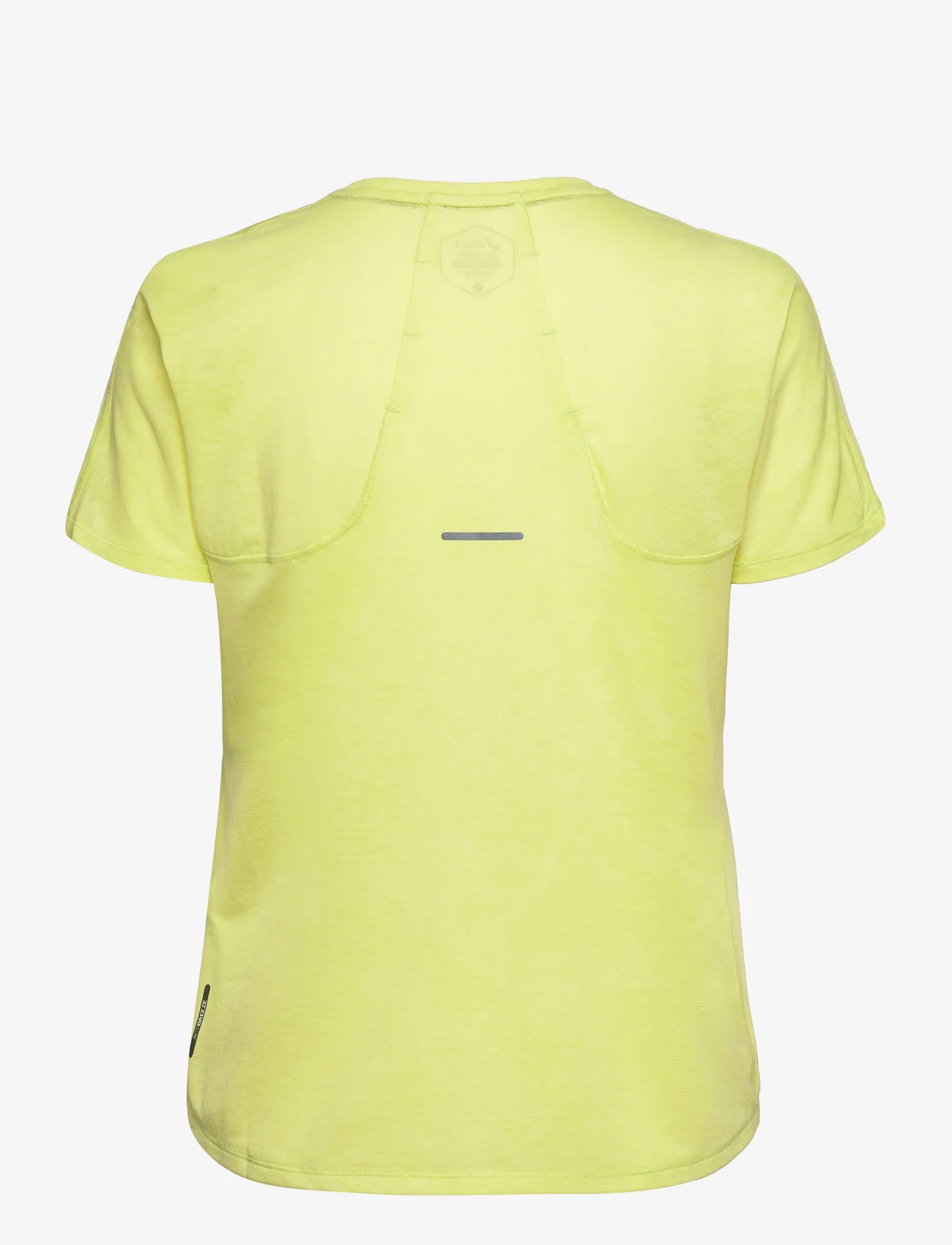 Asics - METARUN PATTERN SS TOP - t-shirts - glow yellow - 1