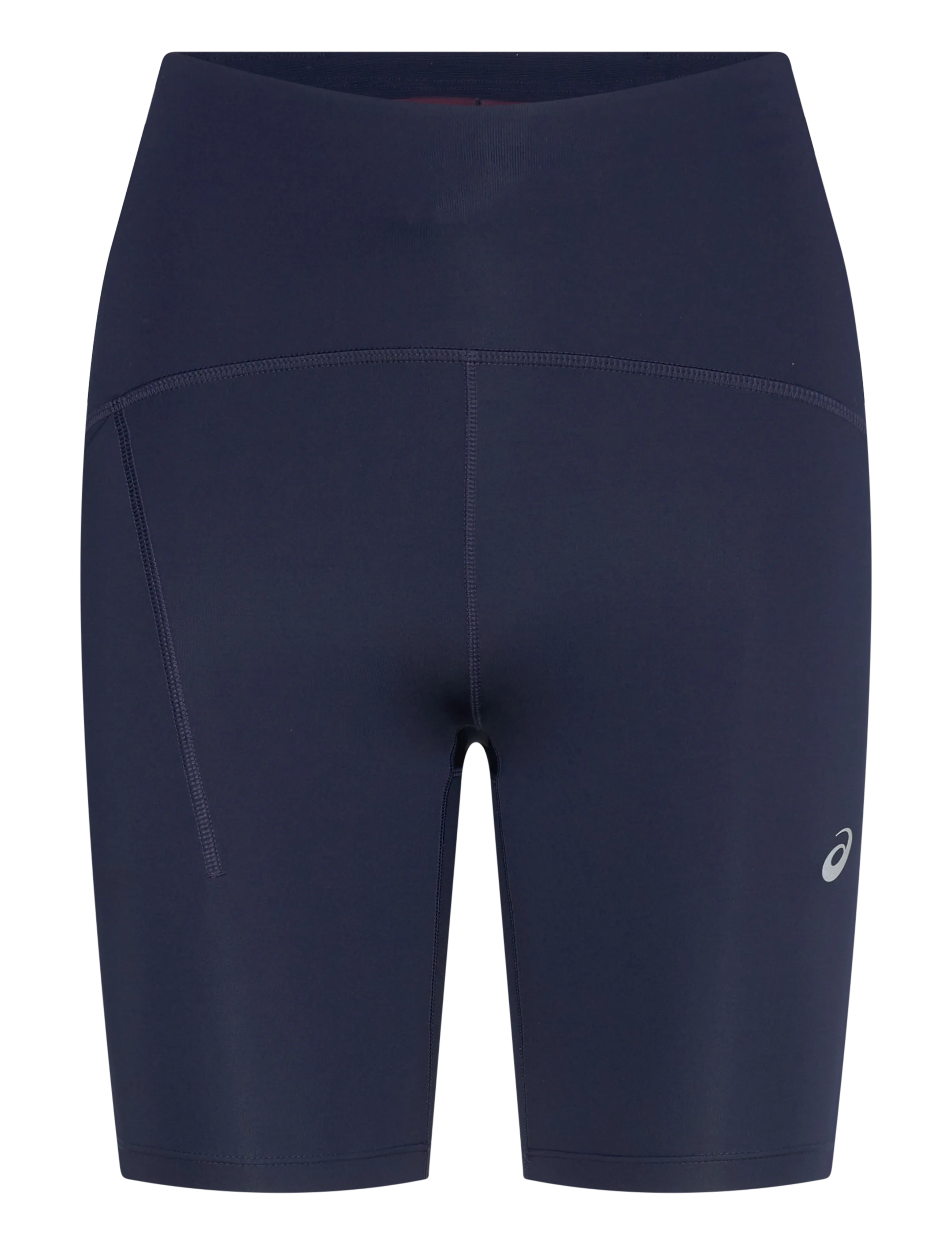 Asics Road High Waist 8In Sprinter, Kvinder, Højtaljede Sprinter Shorts, Navy, Str: S