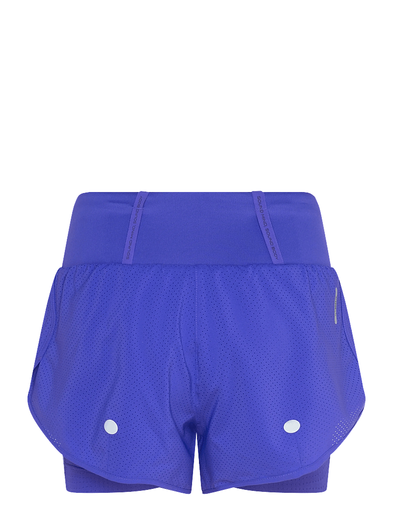 Asics - ROAD 2-N-1 3.5IN SHORT - laufshorts - cobalt burst/cobalt burst - 1