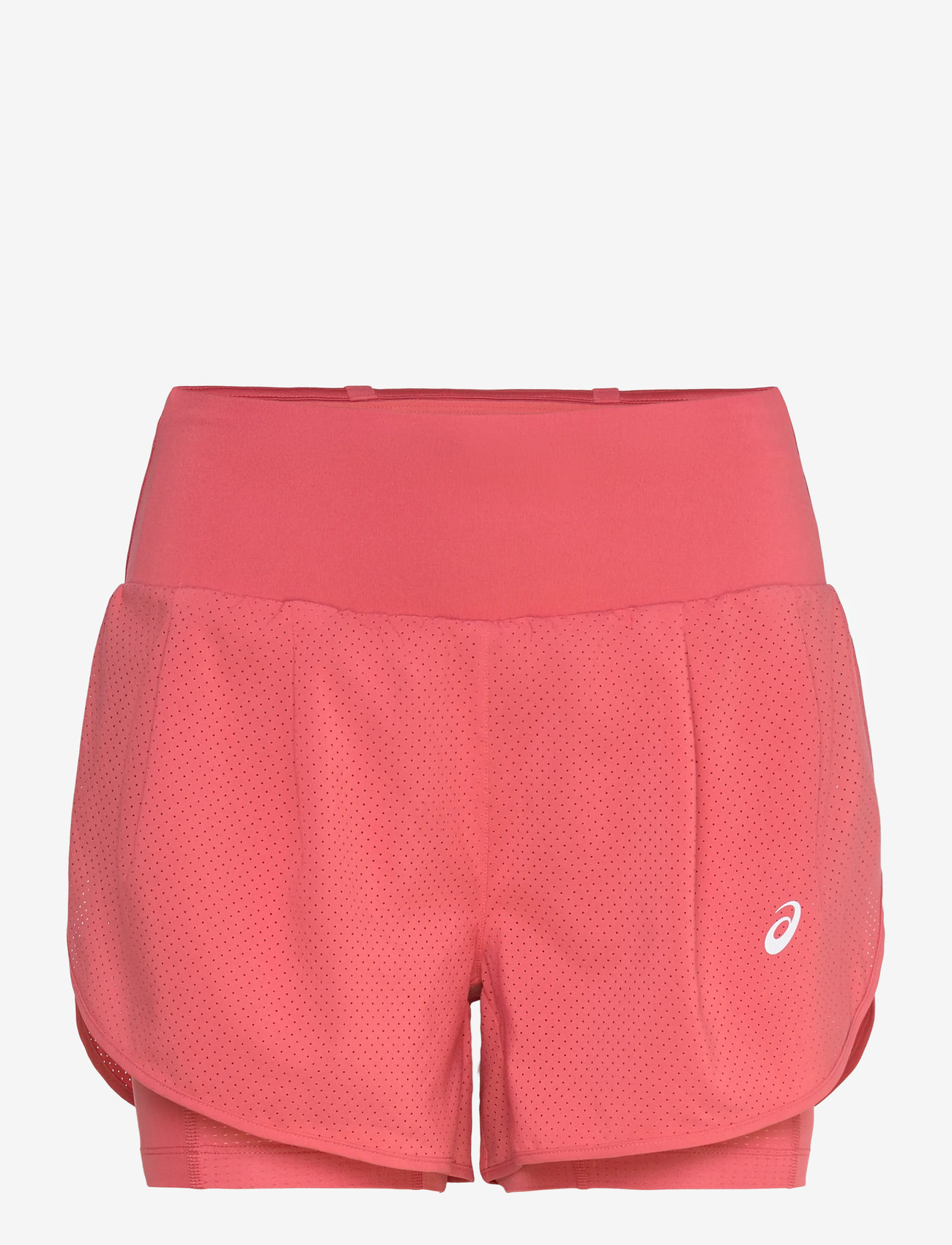Asics - ROAD 2-N-1 3.5IN SHORT - laufshorts - dark pink clay/dark pink clay - 0