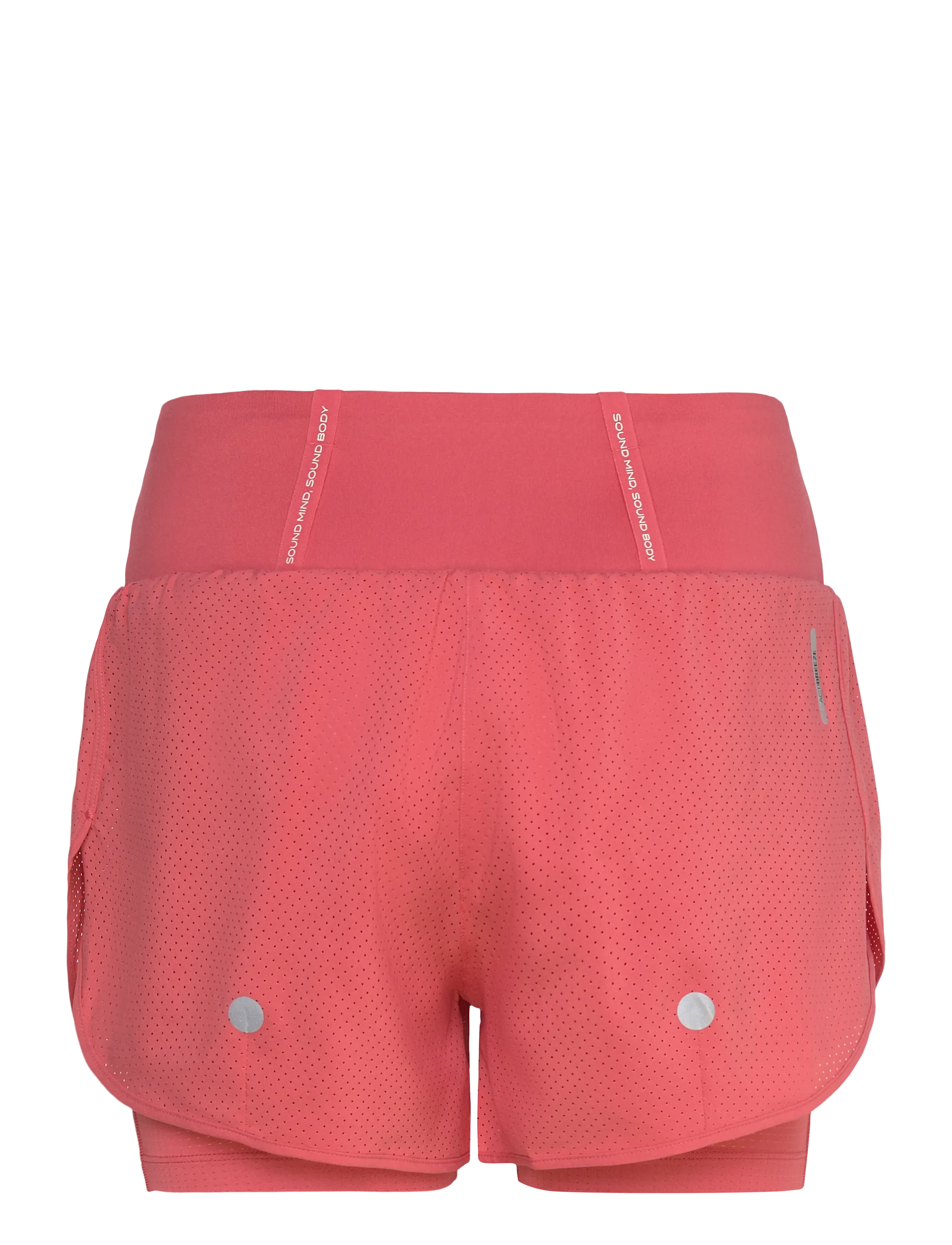 Asics - ROAD 2-N-1 3.5IN SHORT - lühikesed jooksupüksid - dark pink clay/dark pink clay - 1