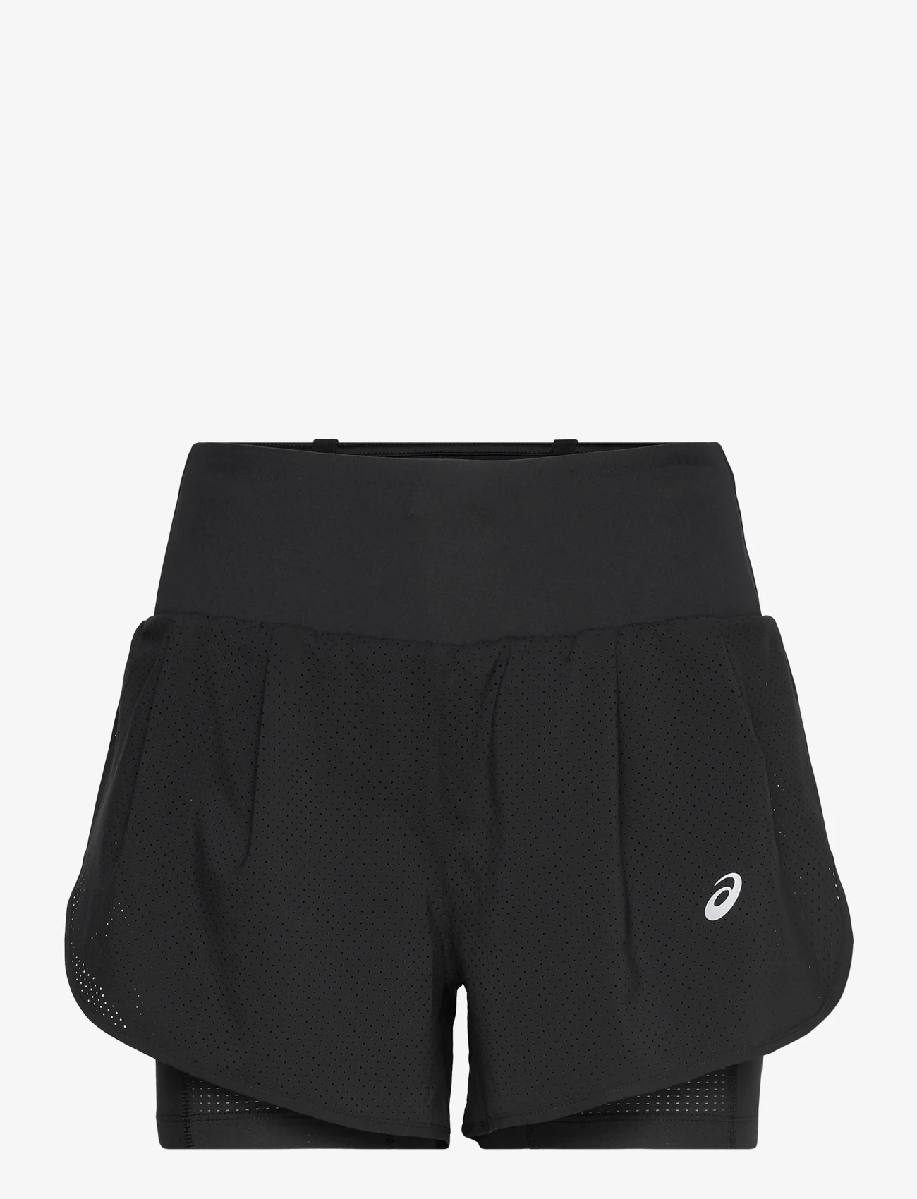 Asics - ROAD 2-N-1 3.5IN SHORT - clothes - performance black/performance black - 0