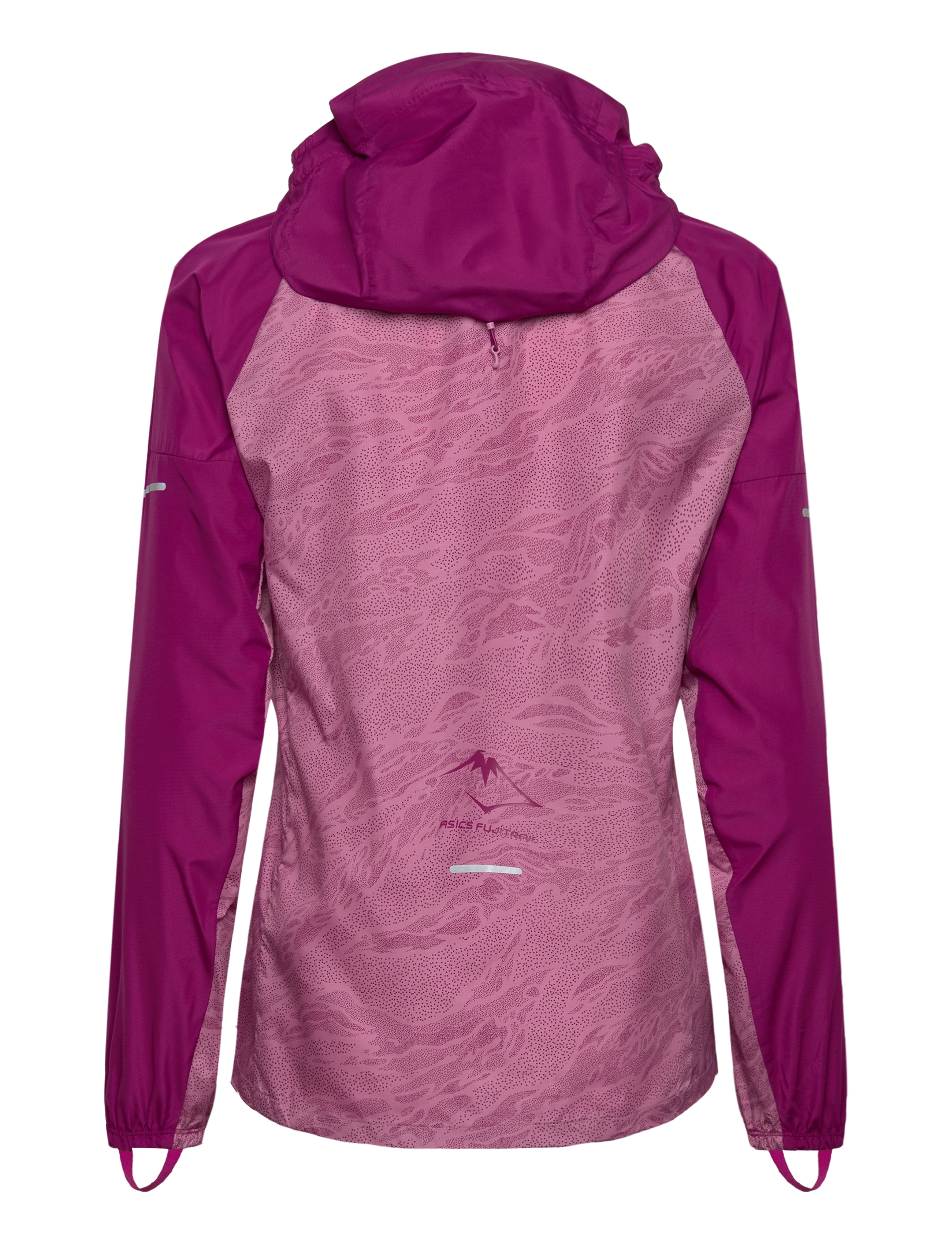 Asics - FUJITRAIL PACKABLE WINDBREAKER - soft berry/blackberry - 1