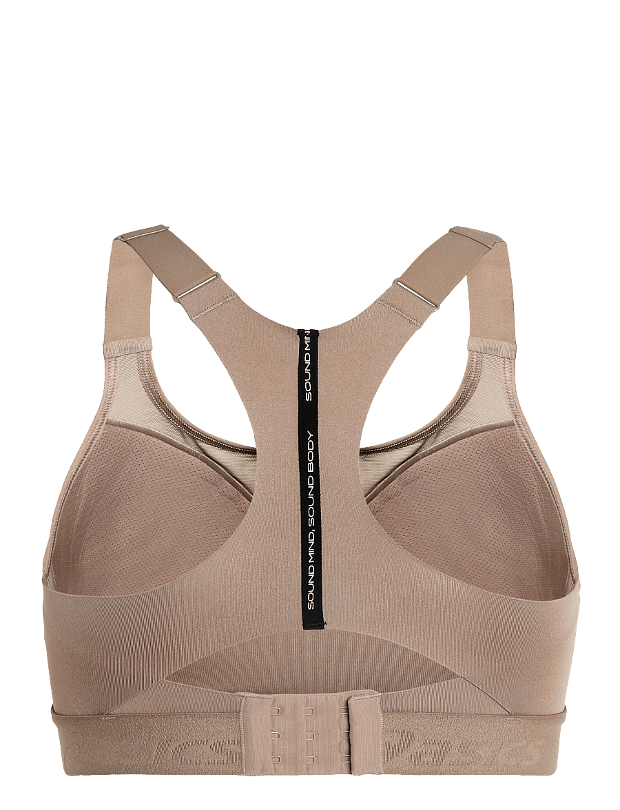 Asics - ROAD COMBINATION BRA - clothes - greige - 1