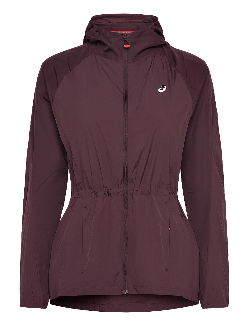 Asics - ROAD PACKABLE JACKET - spordijakid - dark currant - 0