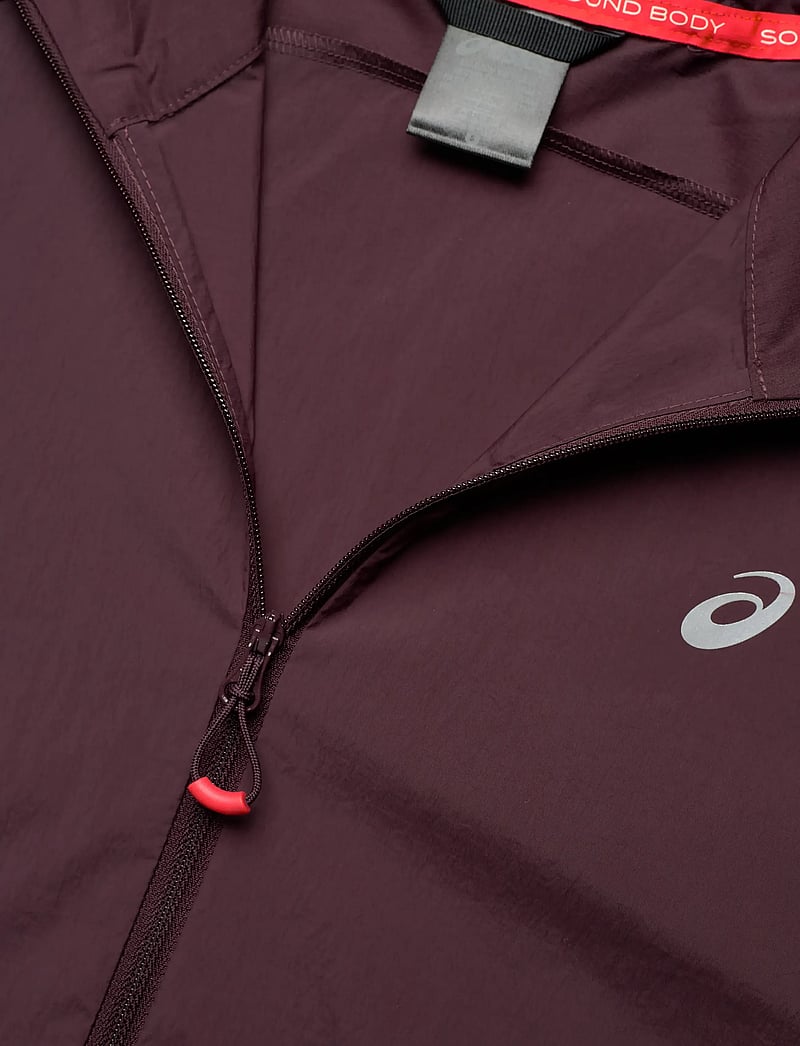 Asics - ROAD PACKABLE JACKET - spordijakid - dark currant - 2