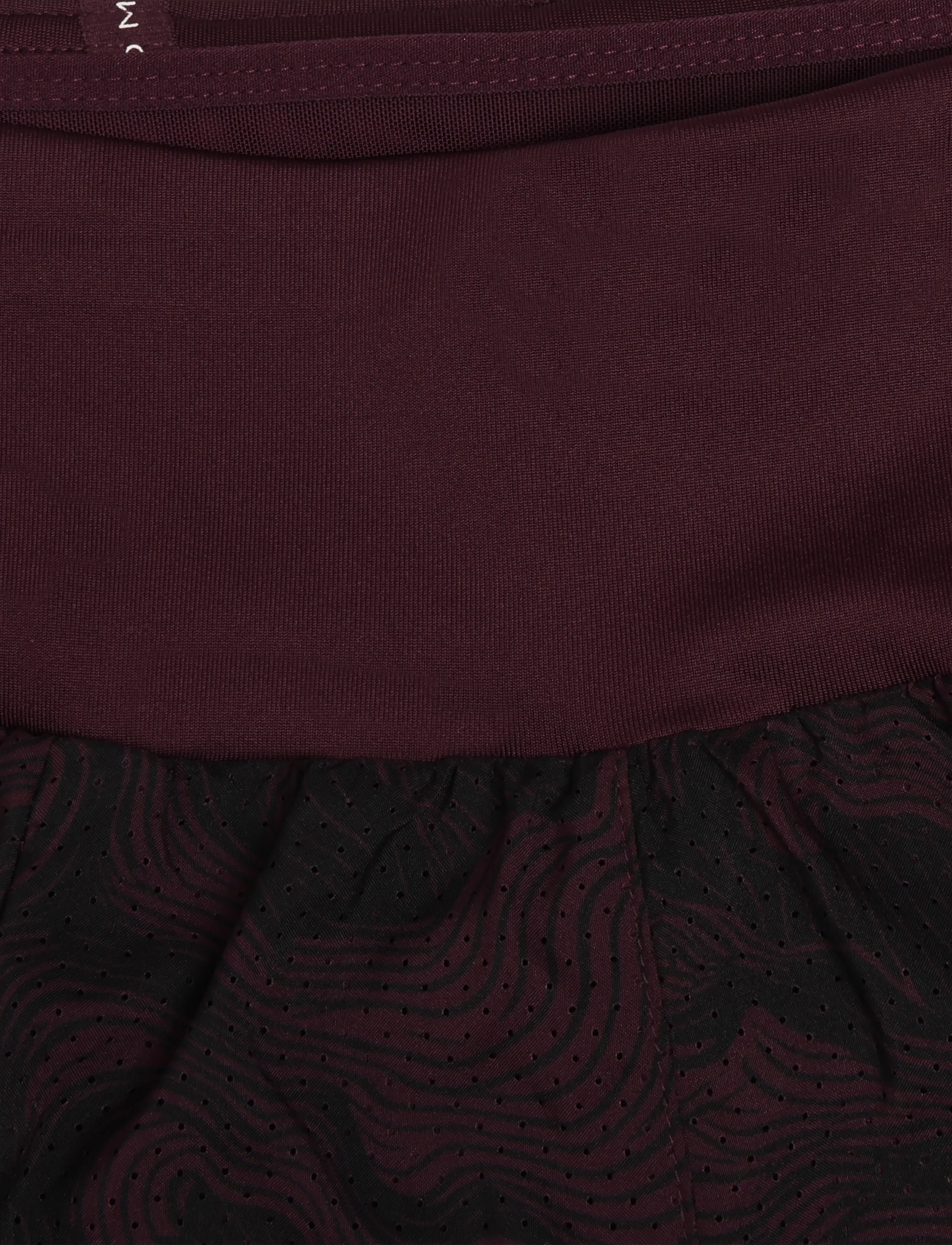 Asics - ROAD ALL OVER PRINT 2-N-1 3.5IN SHORT - lühikesed jooksupüksid - dark aubergine - 2