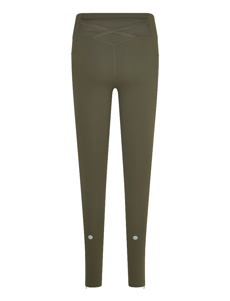 Asics - NAGINO RUN ADJUSTABLE TIGHT - jooksuretuusid - dark olive - 1