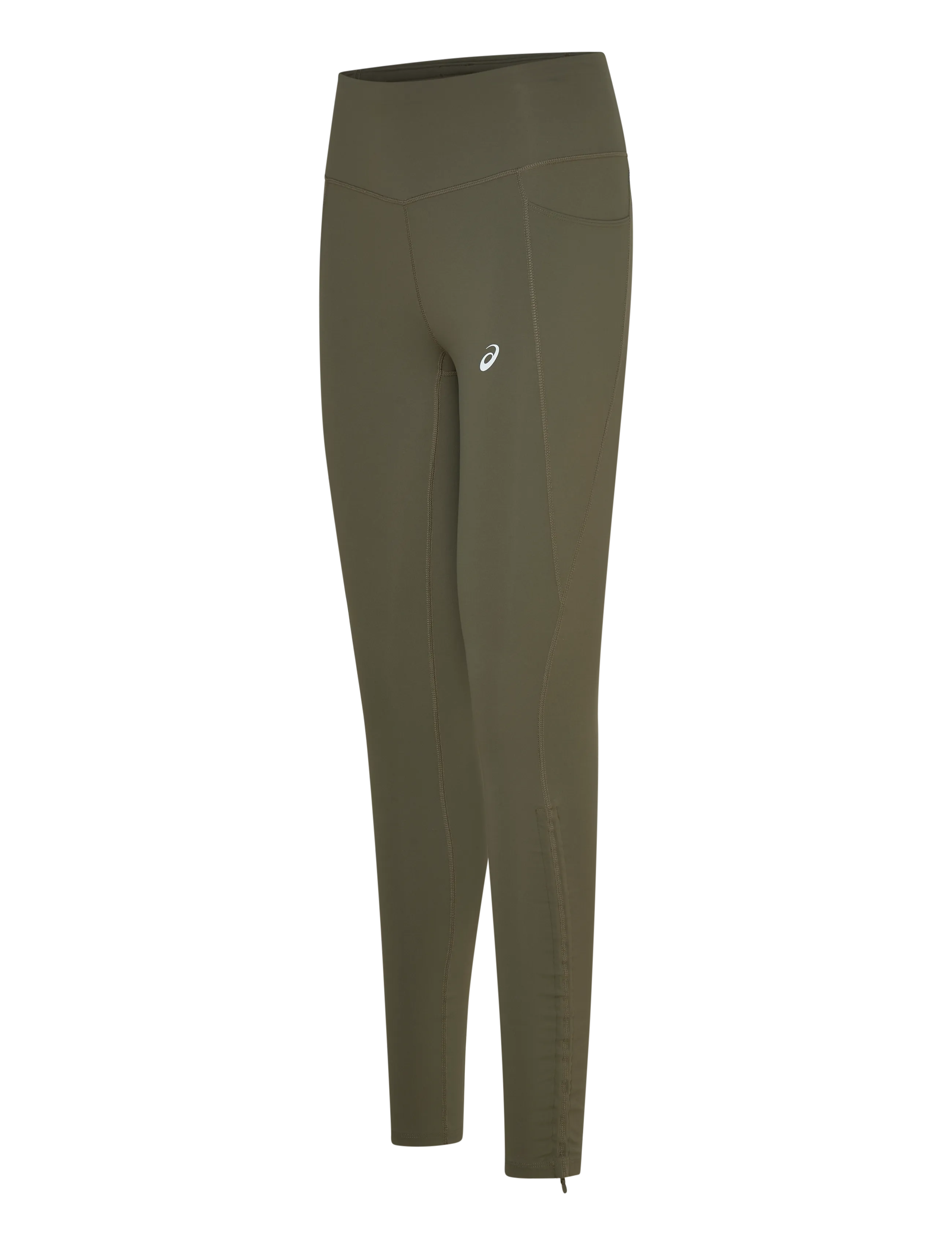 Asics - NAGINO RUN ADJUSTABLE TIGHT - fuld længde - dark olive - 2