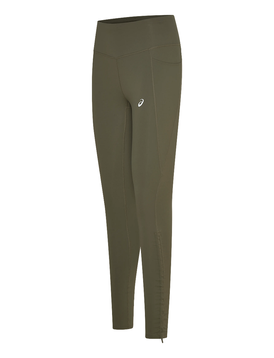 Asics - NAGINO RUN ADJUSTABLE TIGHT - fuld længde - dark olive - 2