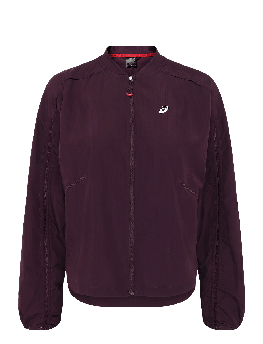 Asics - NAGINO RUN ADJUSTABLE JACKET - dark aubergine - 0