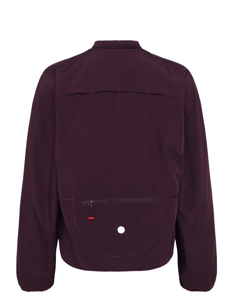 Asics - NAGINO RUN ADJUSTABLE JACKET - dark aubergine - 1