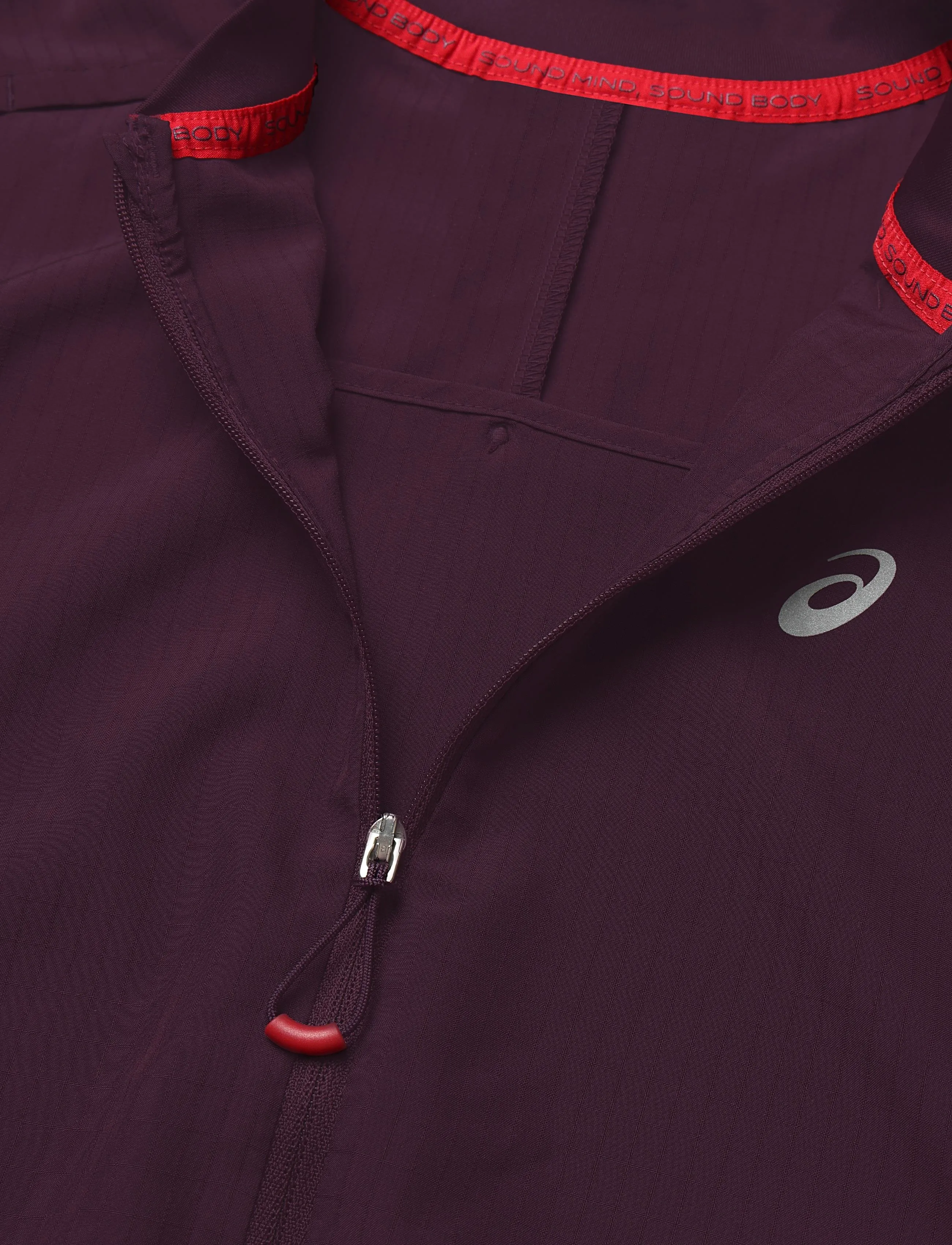 Asics - NAGINO RUN ADJUSTABLE JACKET - dark aubergine - 2