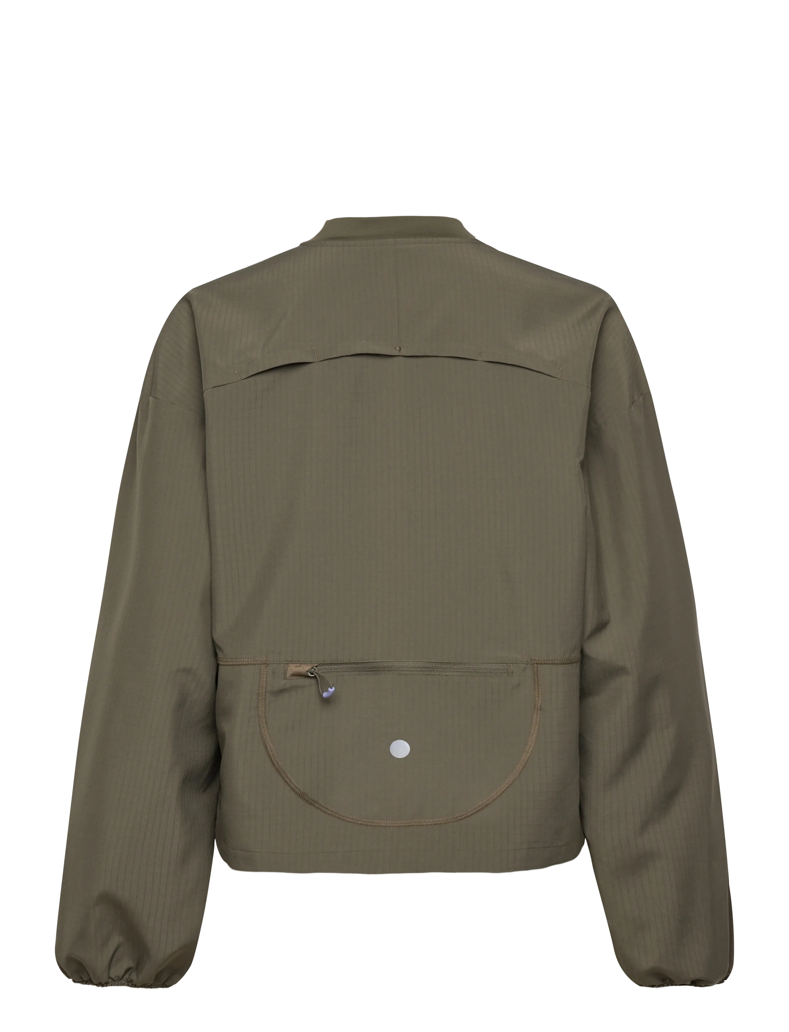 Asics - NAGINO RUN ADJUSTABLE JACKET - sports jackets - dark olive - 1