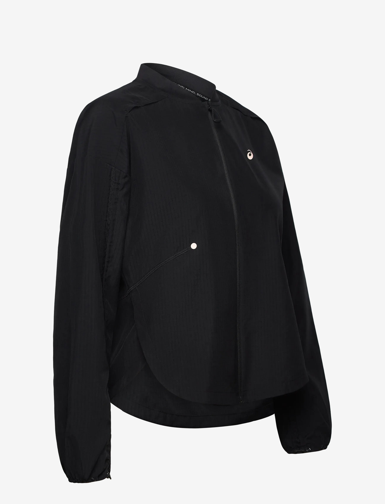 Asics - NAGINO RUN ADJUSTABLE JACKET - sportsjakker - performance black - 2