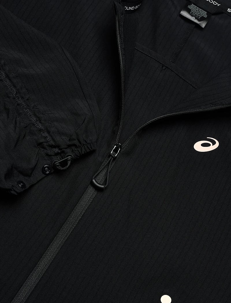 Asics - NAGINO RUN ADJUSTABLE JACKET - spordijakid - performance black - 4