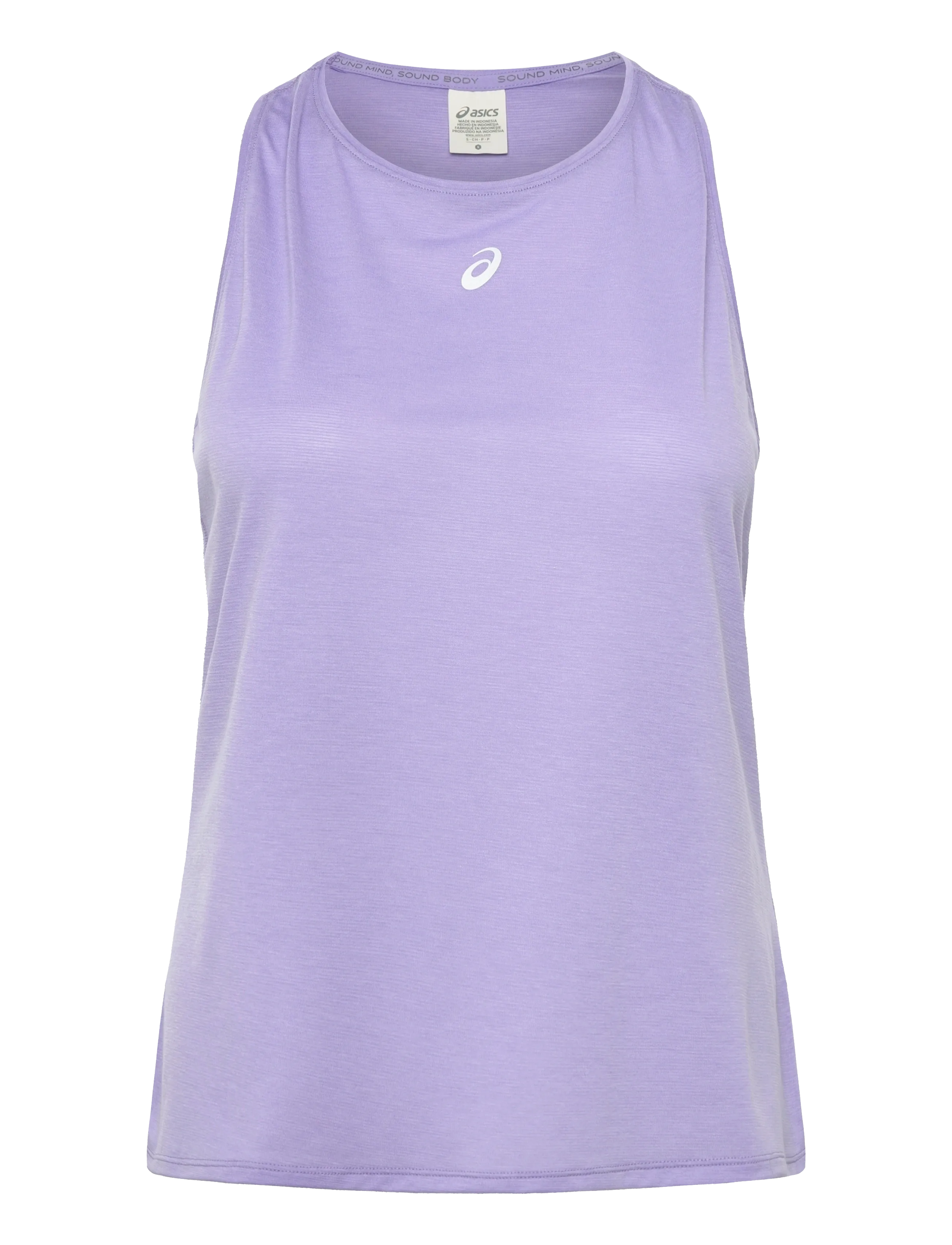 Asics Nagino Run Adjustable Tank, Kvinder, Tanktop, Lila, Str: XL
