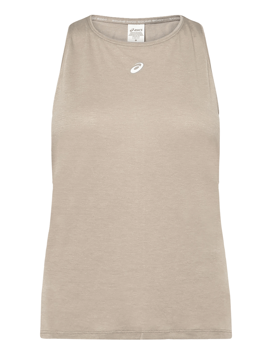 Asics - NAGINO RUN ADJUSTABLE TANK - tank tops - greige - 0