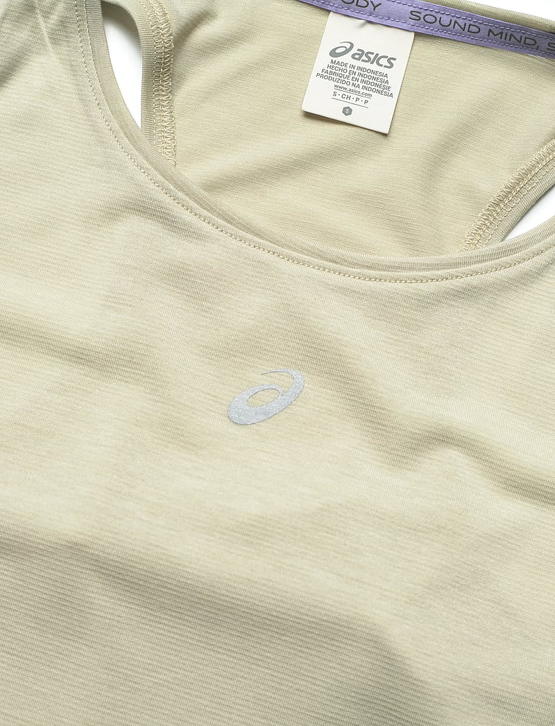 Asics - NAGINO RUN ADJUSTABLE TANK - Õlapaeltega pluusid - khaki - 2