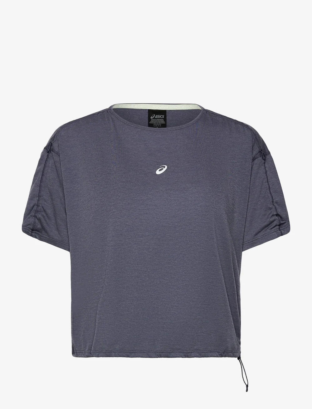 Asics - NAGINO RUN ADJUSTABLE SS TOP - t-shirts - indigo fog - 0