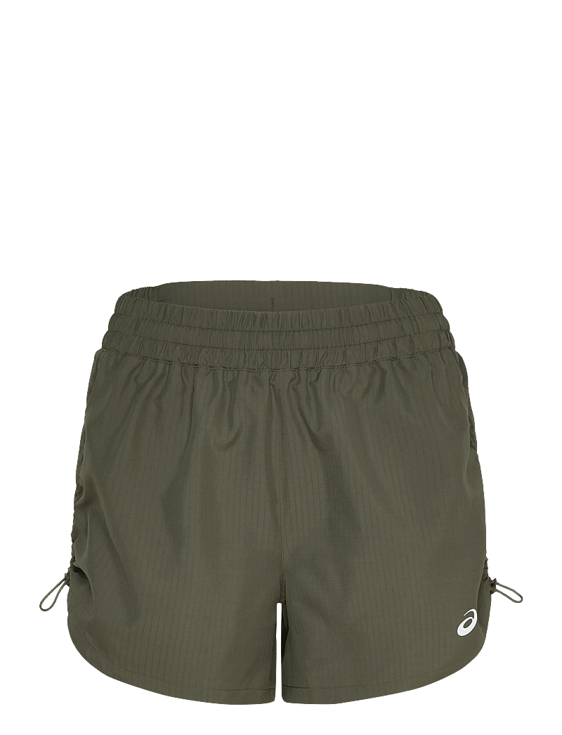 Asics - NAGINO RUN ADJUSTABLE 4IN SHORT - laufshorts - dark olive - 0