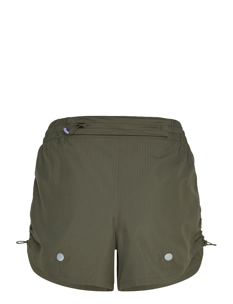 Asics - NAGINO RUN ADJUSTABLE 4IN SHORT - laufshorts - dark olive - 1
