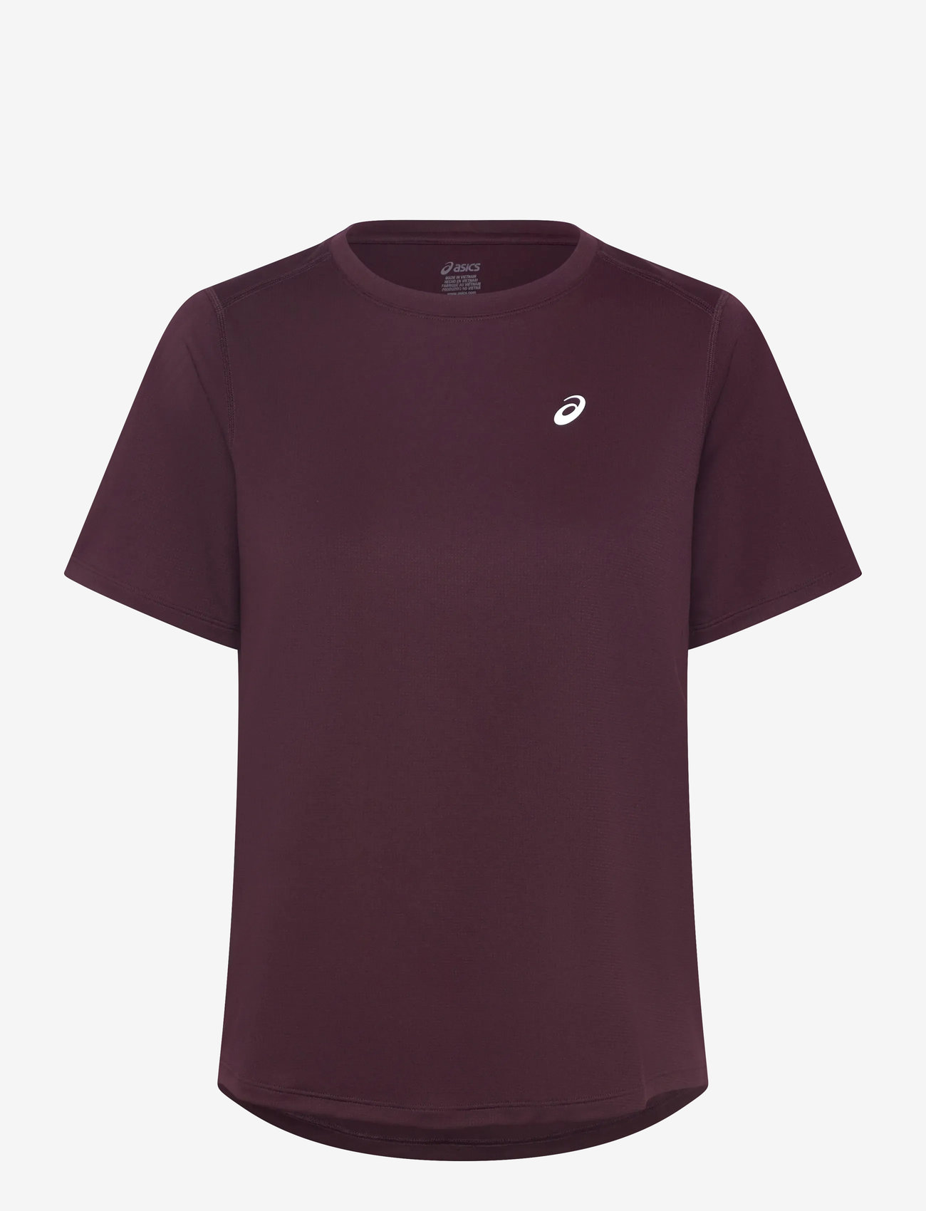 Asics - ASICS CORE SS TOP - t-shirts - dark currant - 0