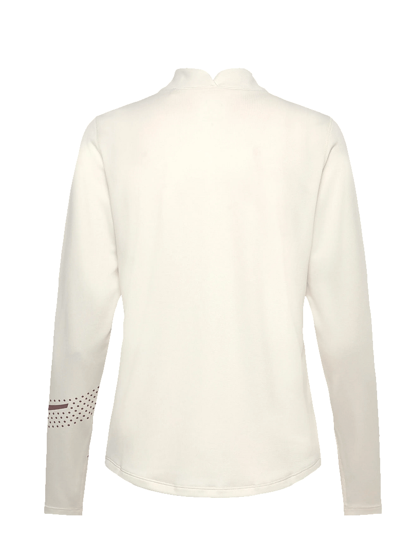 Asics - ASICS ICON 1/2 ZIP LS TOP - langarmshirts - cream - 1