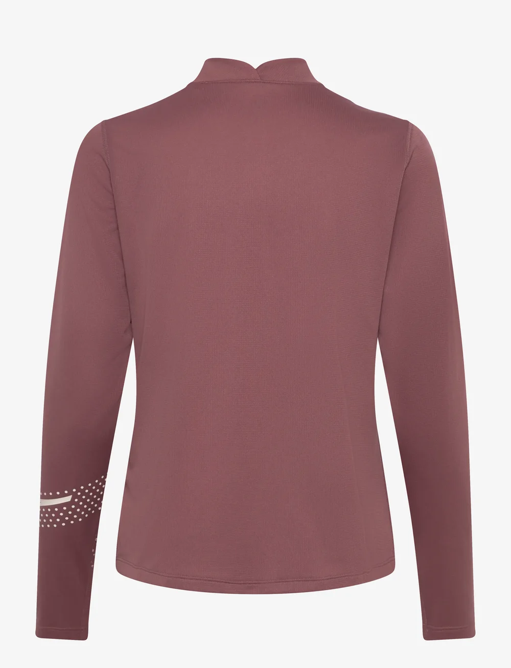 Asics - ASICS ICON 1/2 ZIP LS TOP - pikkade varrukatega alussärgid - rubble red - 1