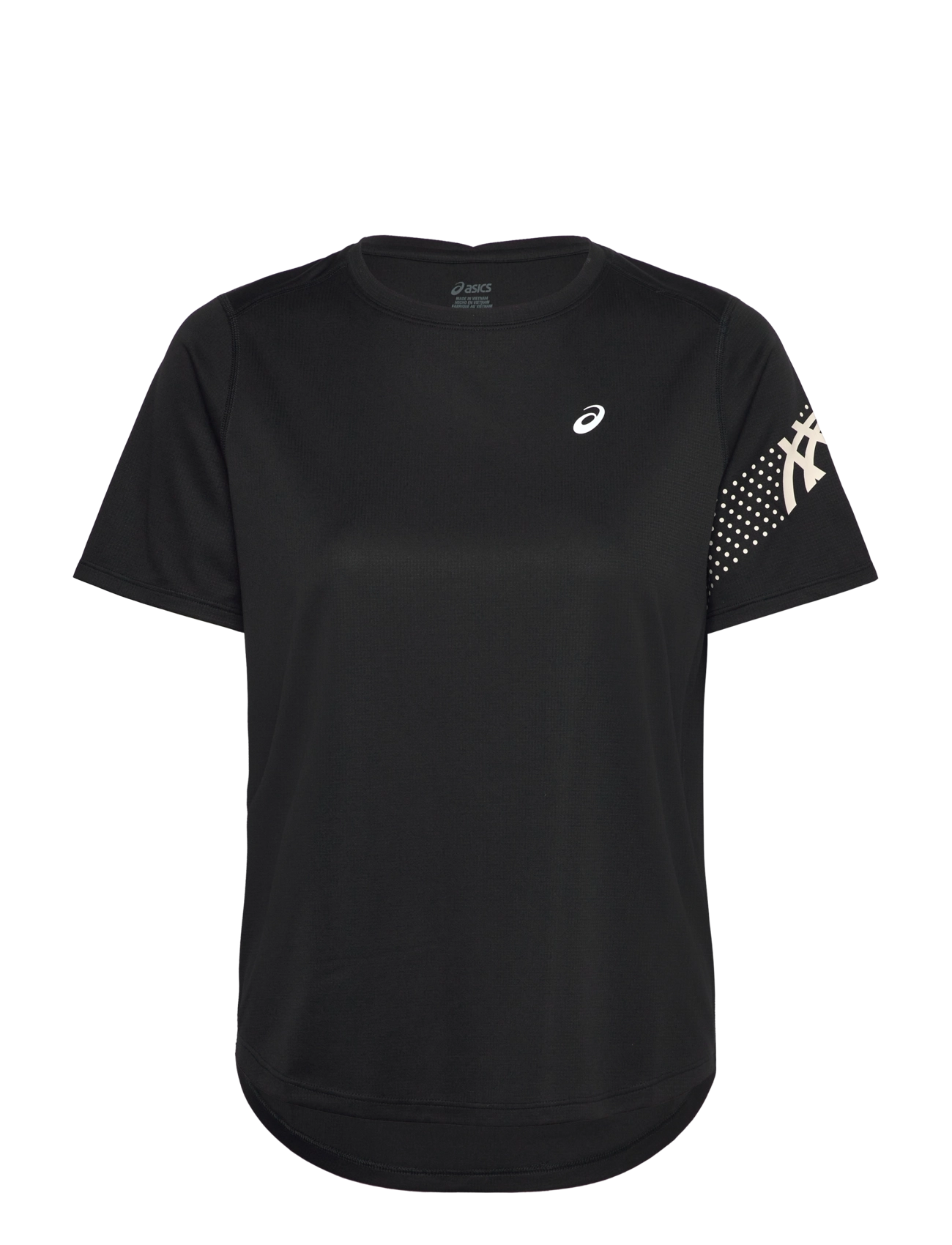 Asics Asics Icon Ss Top, XS, Black, Sports Overdele & T-shirts > Sport T-shirts, Dame