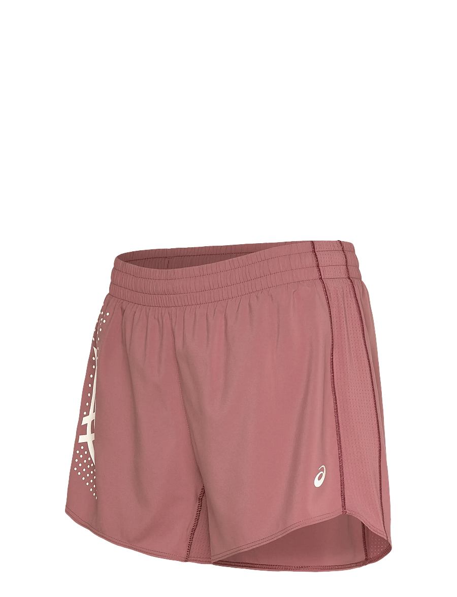 Asics - ASICS ICON 4IN SHORT - laufshorts - rubble red - 2