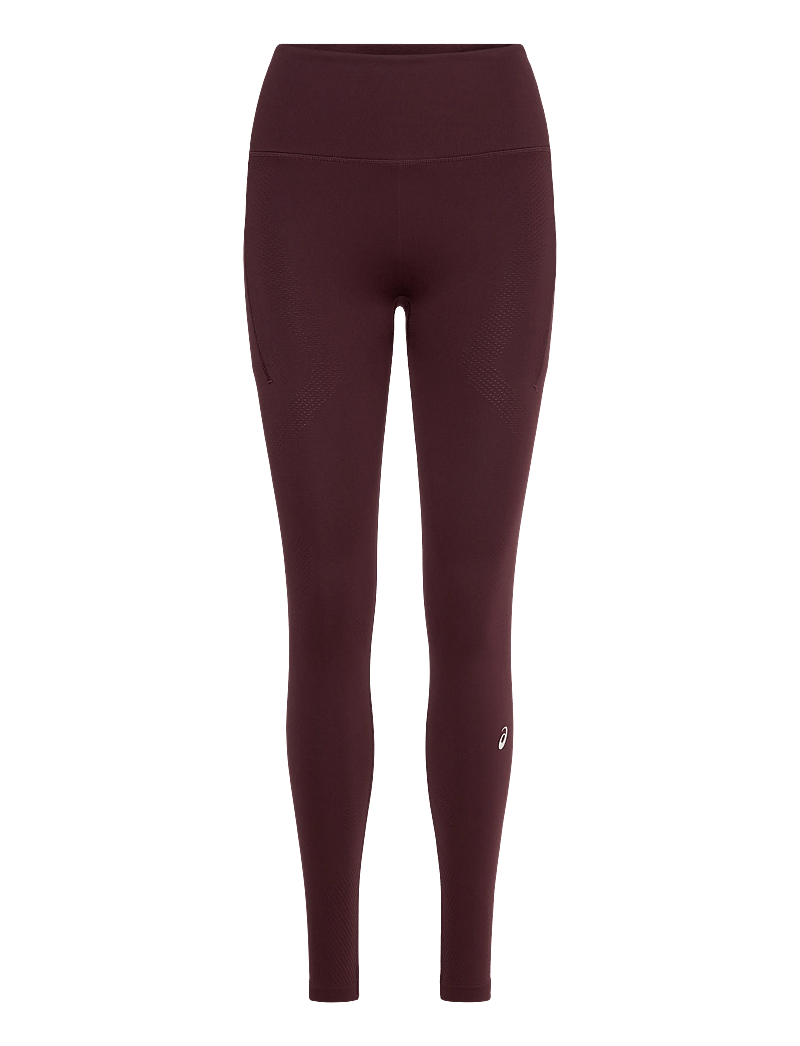 Asics - ROAD SEAMLESS TIGHT - tamprės - dark currant - 0