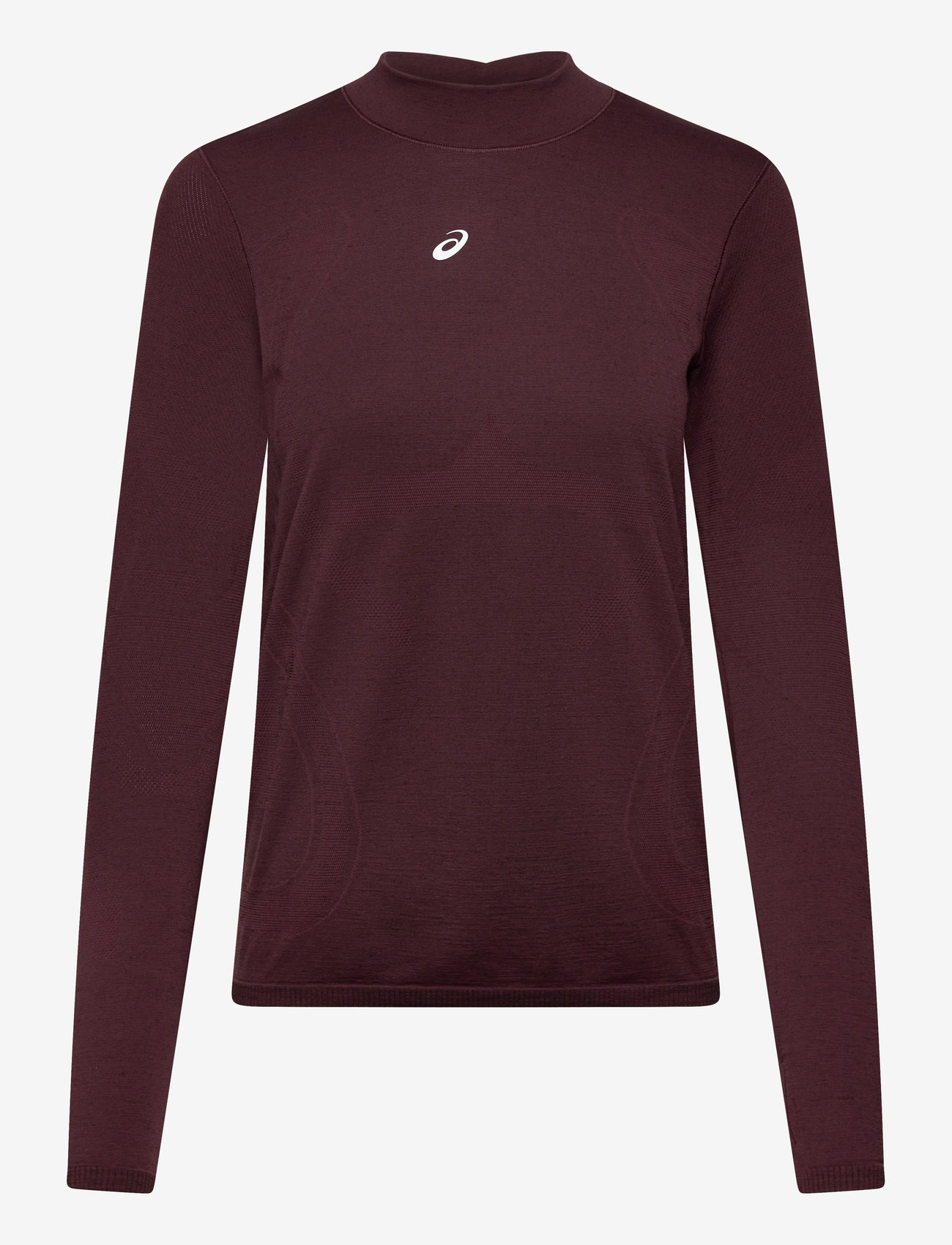 Asics - ROAD WINTER SEAMLESS LS TOP - pitkähihaiset t-paidat - dark currant - 0