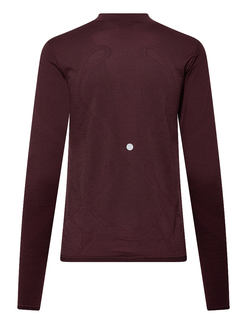 Asics - ROAD WINTER SEAMLESS LS TOP - pitkähihaiset t-paidat - dark currant - 1