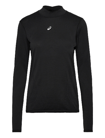 Asics ROAD WINTER SEAMLESS LS TOP - Alussärgid - PERFORMANCE BLACK / black