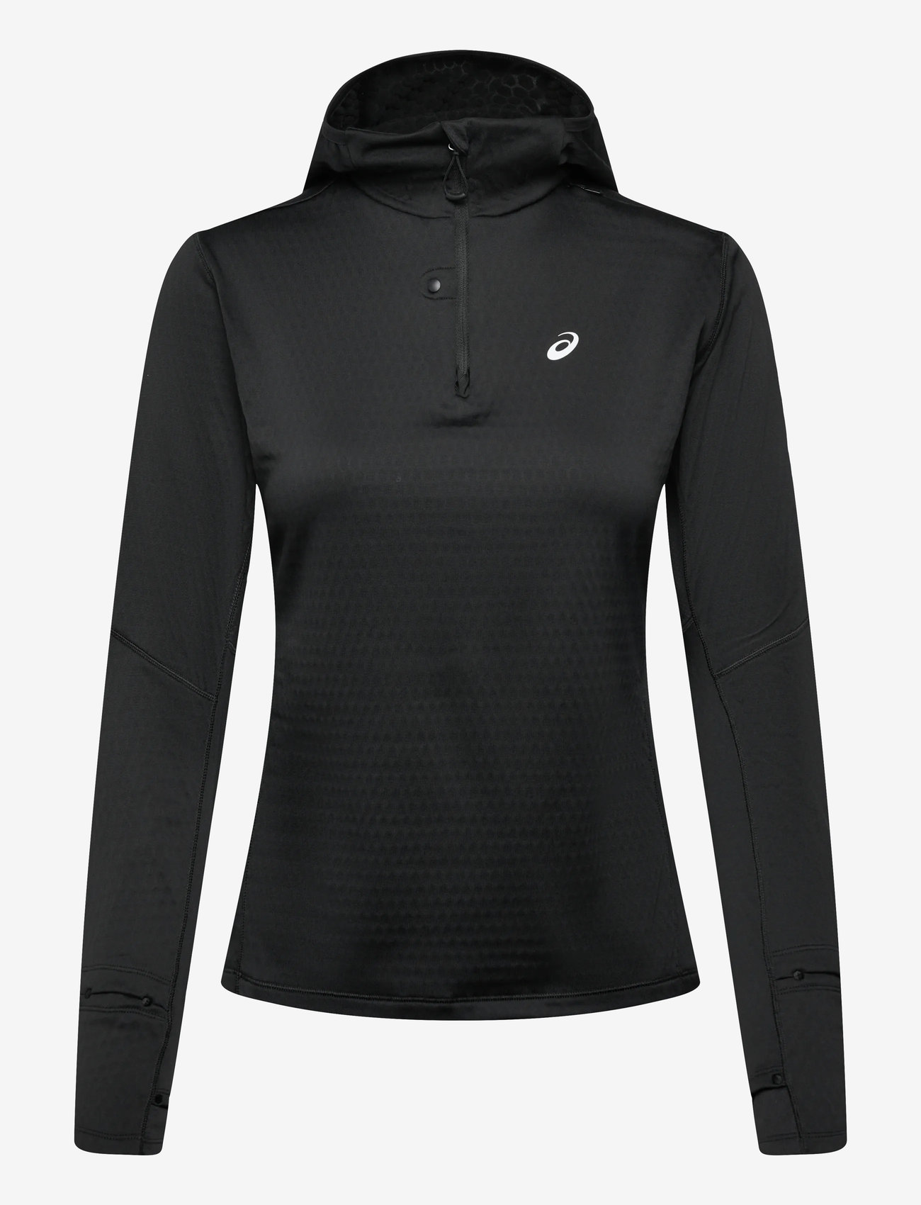 Asics - ROAD WINTER LS HOODIE - huvtröjor - performance black - 0