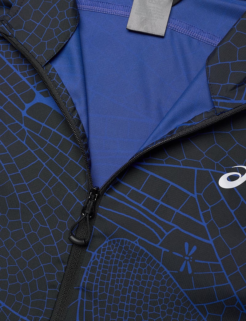 Asics - ROAD LITE-SHOW PACKABLE JACKET - träningsjackor - performance black/dark cobalt - 2