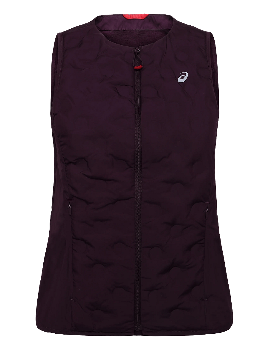 Asics - NAGINO RUN PADDED GILET - kevadjoped - dark aubergine - 0