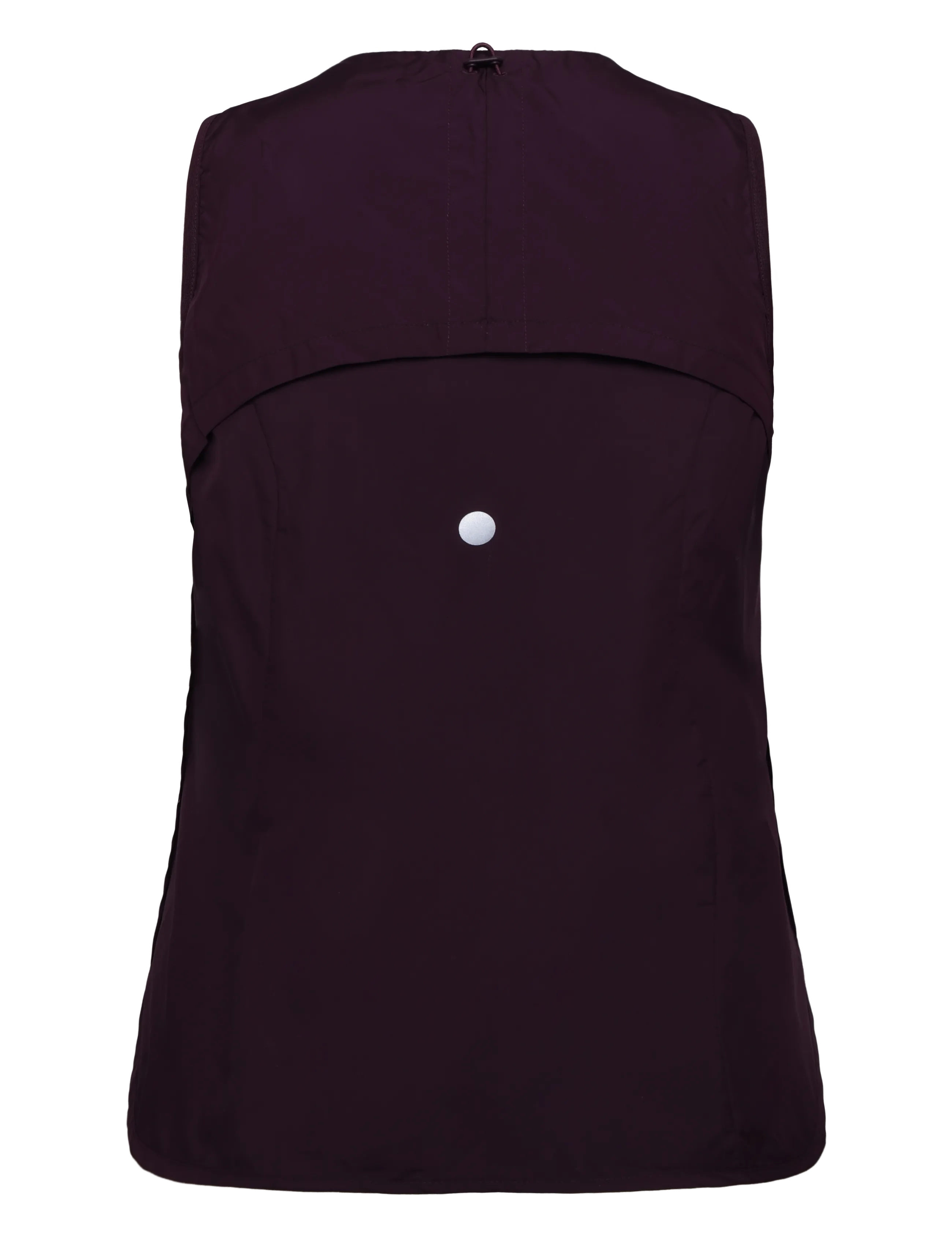 Asics - NAGINO RUN PADDED GILET - spring jackets - dark aubergine - 1