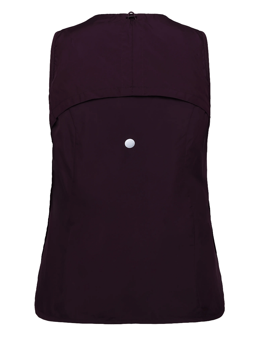 Asics - NAGINO RUN PADDED GILET - kevadjoped - dark aubergine - 1