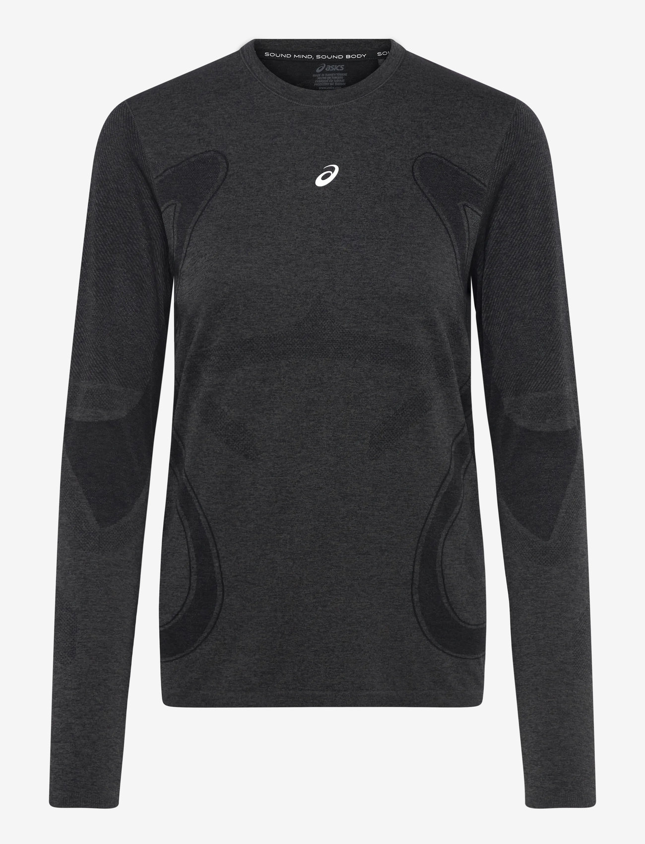 Asics - ROAD SEAMLESS LS TOP - langermede topper - performance black/graphite grey - 0